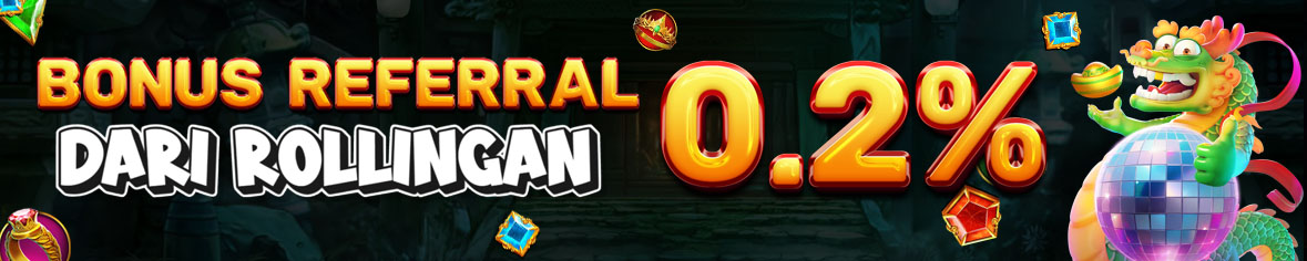 BONUS REFERRAL DARI ROLLINGAN 0.2%
